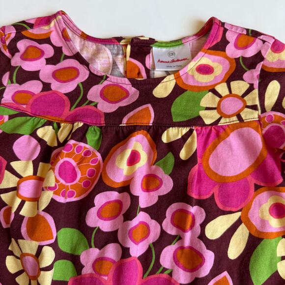 Hanna Andersson Floral Print Tunic Dress 120cm - Picture 3 of 10